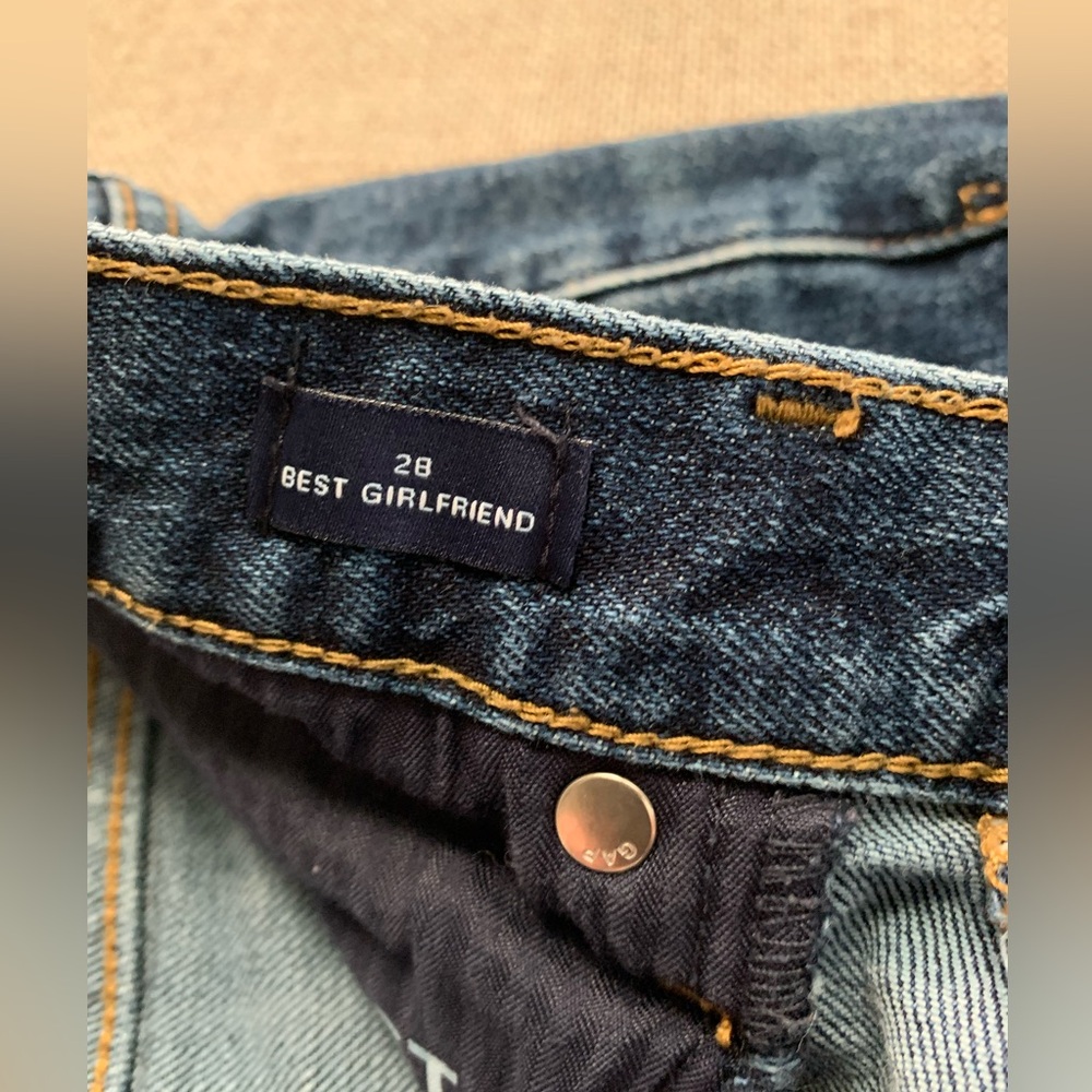 GAP JEANS WOMEN’S BEST GIRLFRIEND WAIST SIZE 28 - Picture 6 of 13
